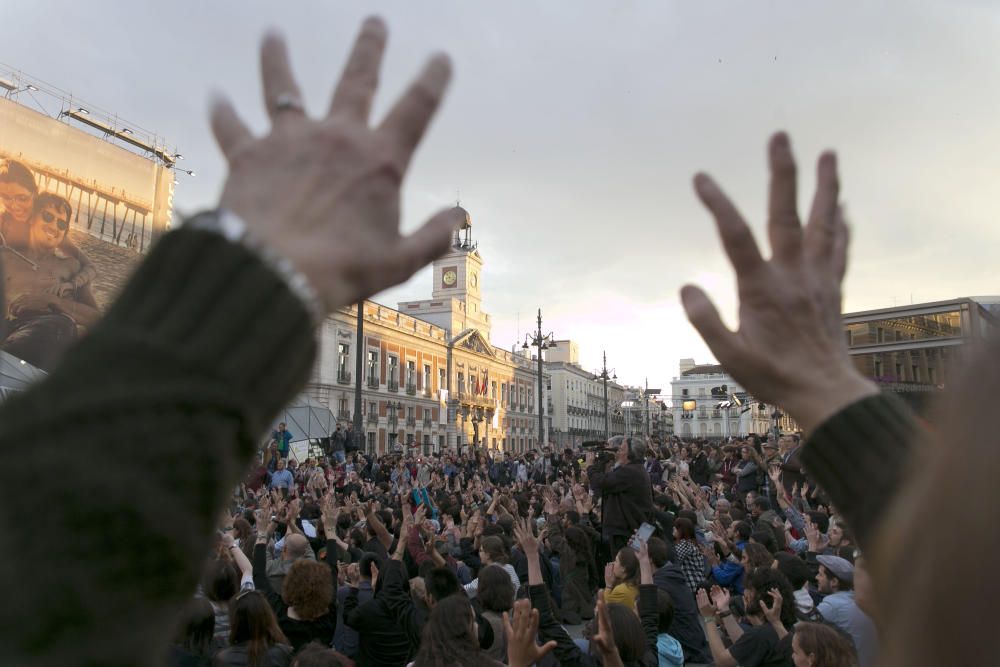 El 15-M vuelve a la Puerta del Sol