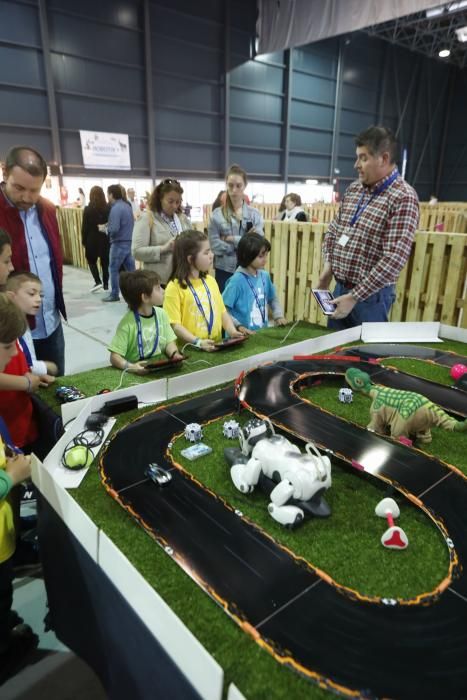 Liga de Robótica en la Feria de Muestras