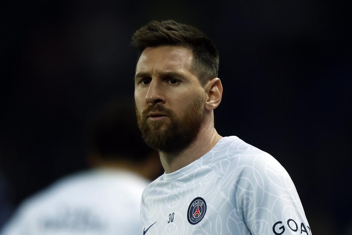 Lionel Messi del Paris Saint Germain en una foto de archivo.EFE/EPA/YOAN VALAT