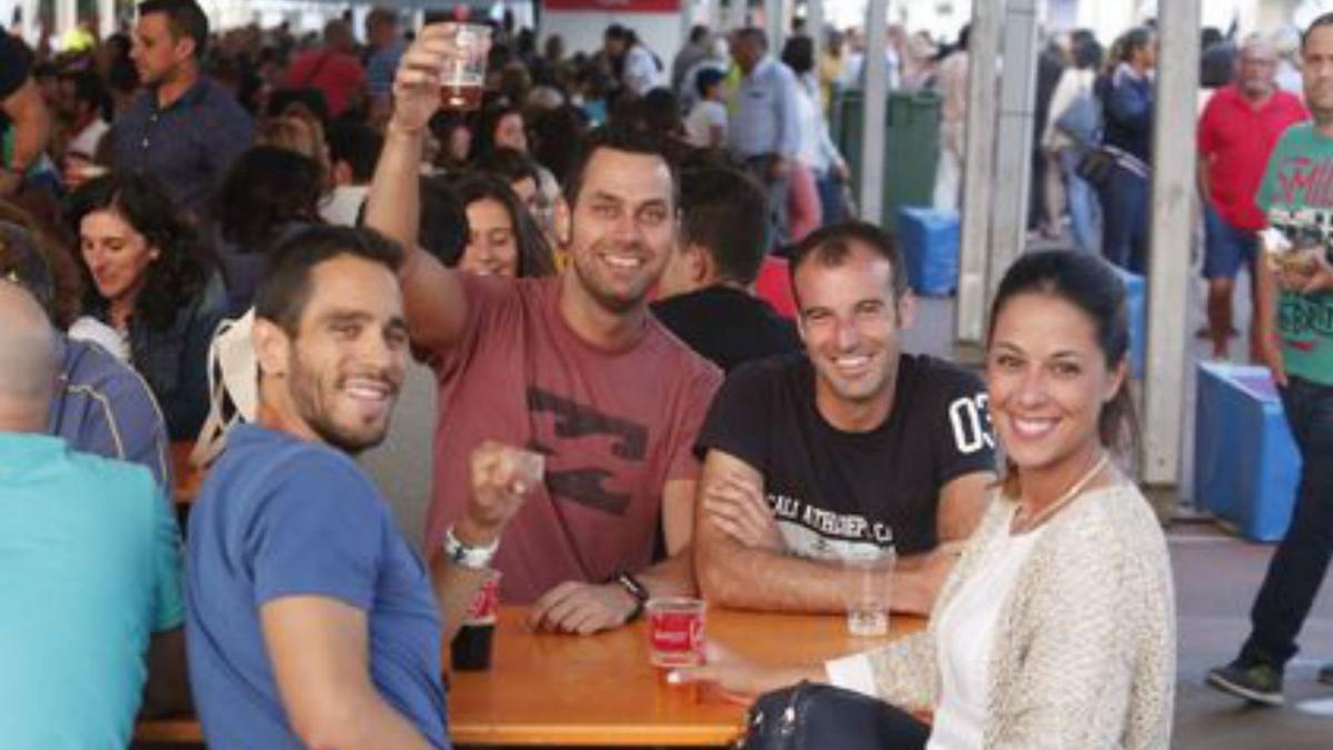 Ambiente en el festival de la cerveza. | M. V.