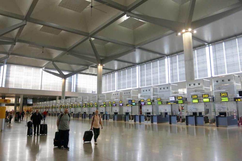 El Aeropuerto de Málaga en Estado de Alarma