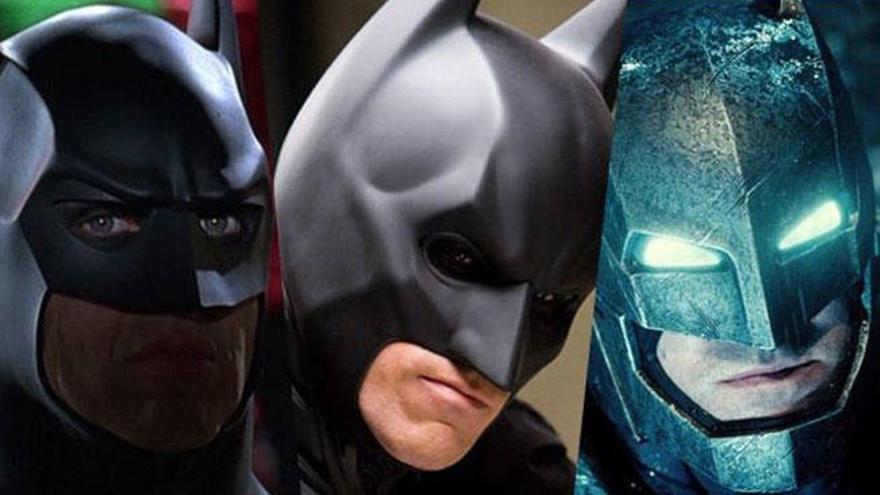 Tres actores que han sido Batman.