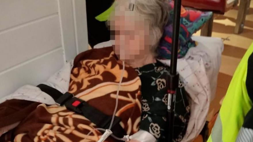 Una anciana de La Graciosa, atrapada en el hospital de Lanzarote por falta de camillas