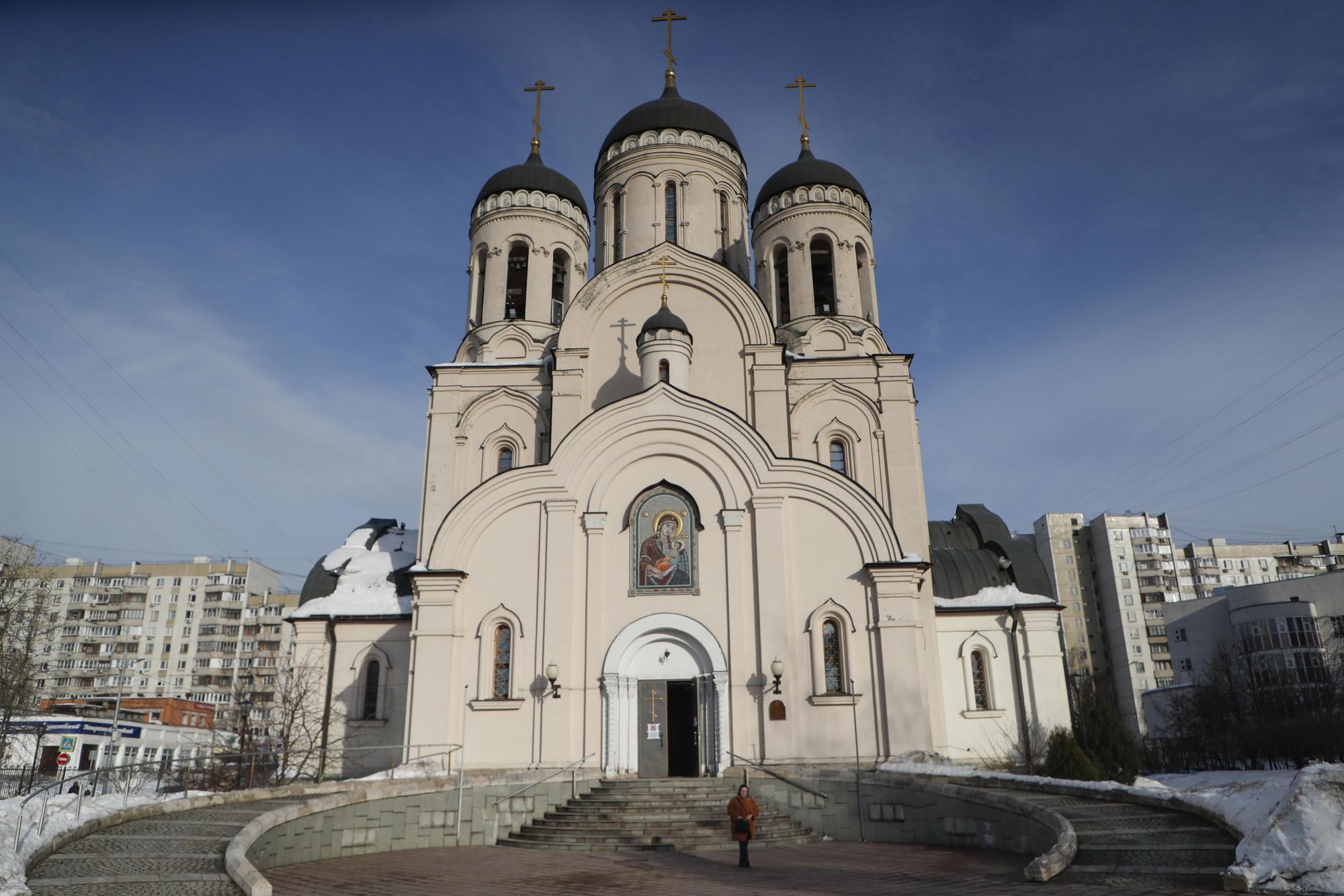 Preparations ahead of Navalny's funeral in Moscow