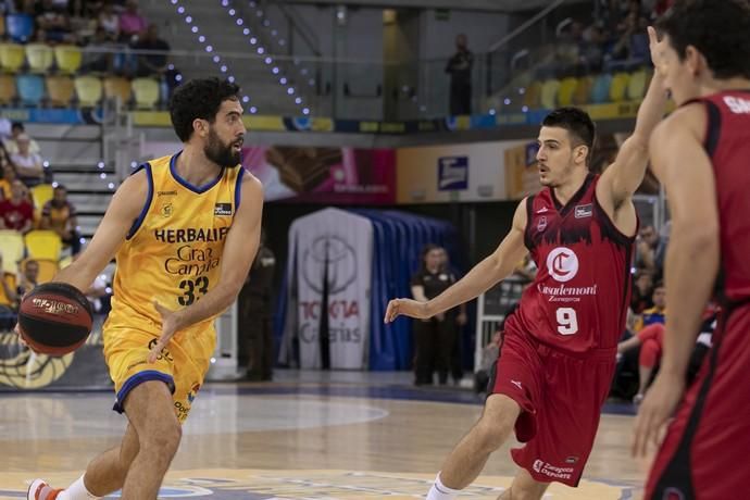 26.09.19. Las Palmas de Gran Canaria. Baloncesto ACB Liga Endesa 2019/20. Herbalife Gran Canaria - Casademont Zaragoza. Gran Canaria Arena. Foto Quique Curbelo  | 26/09/2019 | Fotógrafo: Quique Curbelo