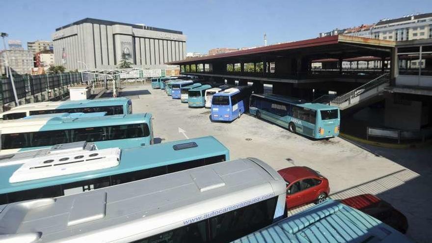 Estación de autobuses de A Coruña.