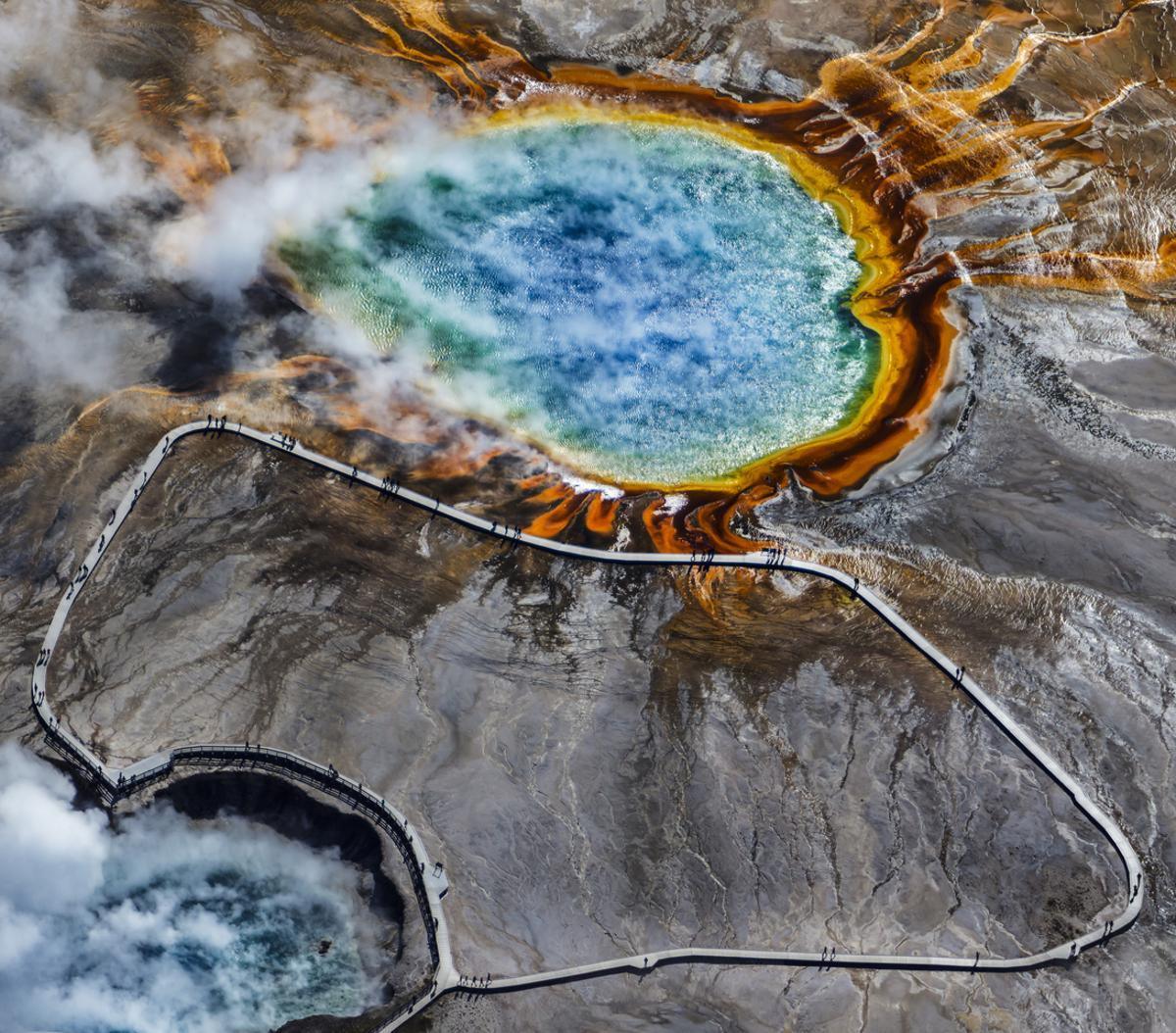 Gran Fuente Prismática, Yellowstone
