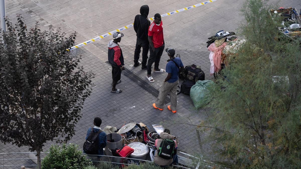 Desalojo de la nave La Escocesa