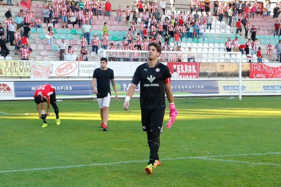 Derrota del Zamora CF ante el Mutilvera