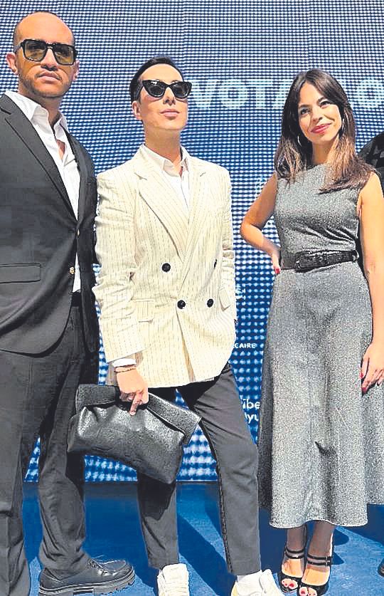 Ostwald, Jesus Reyes y Camila Redondo