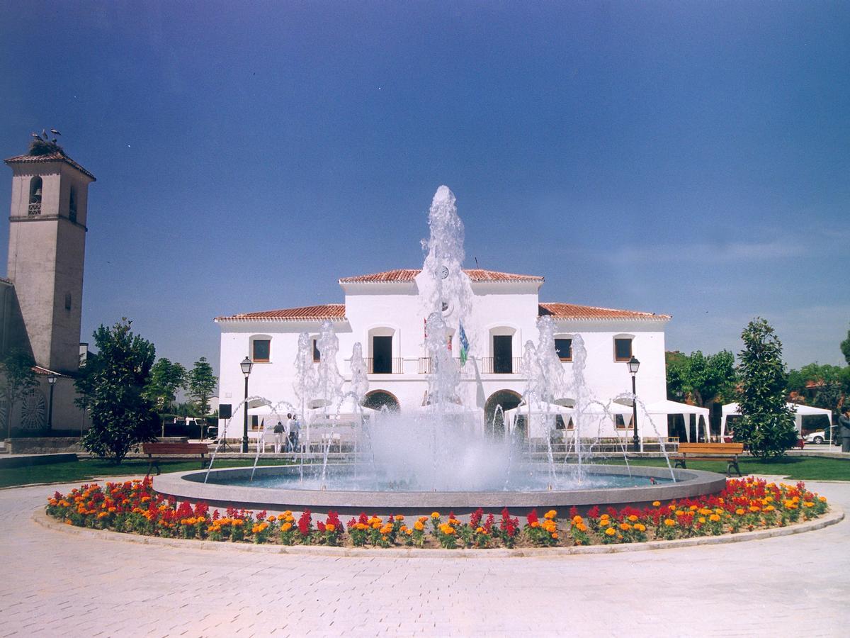 Ayuntamiento en Villanueva de la Cañada.