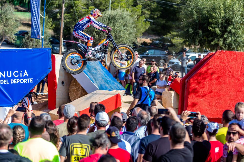 Bou se luce en el Mundial de Trial de La Nucía.