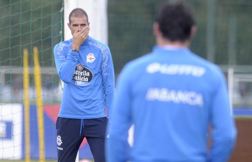 Última sesión antes de medirse al Atlético