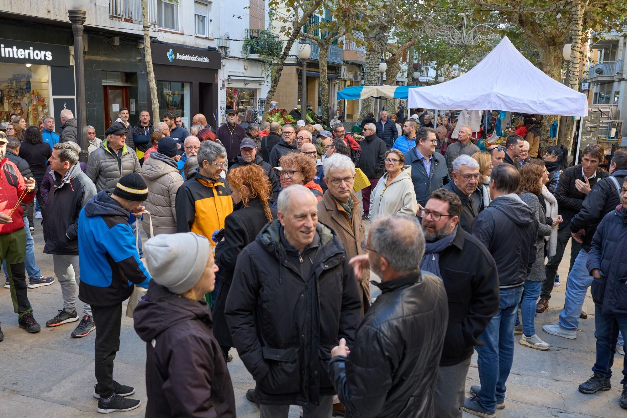 L'aturada de pescadors de Blanes, en imatges