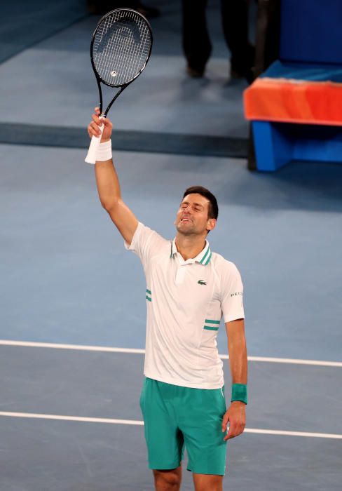 Final del Open de Australia: Djokovic - Medvedev