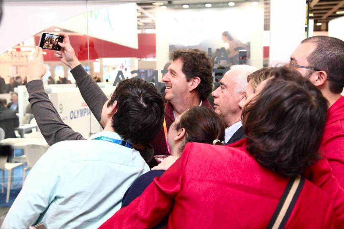 LUCIANO ALONSO, EN LA BOLSA INTERNACIONAL DE TURISMO (ITB) DE BERLÍN. LUCIANO ALONSO, EN LA BOLSA INTERNACIONAL DE TURISMO (ITB) DE BERLÍN.