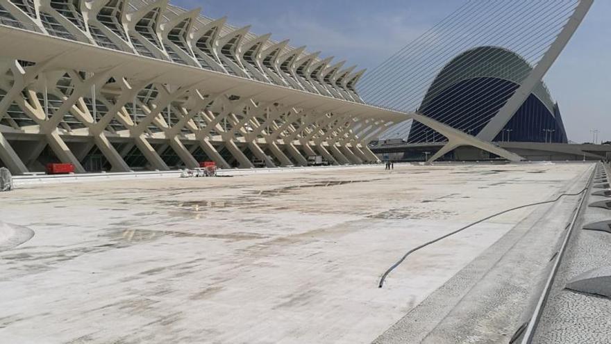 Blindaje para la Ciudad  de las Artes y las Ciencias