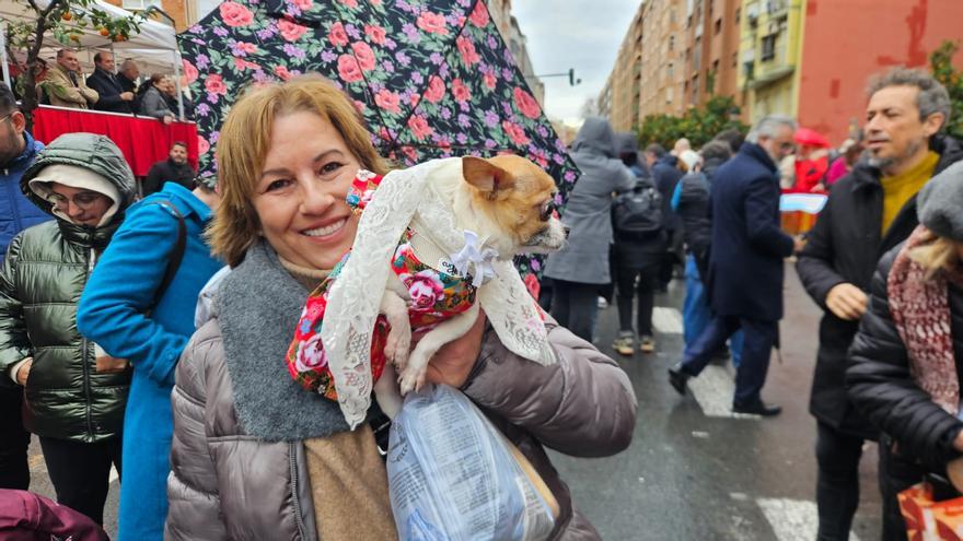 Homenaje en Sant Antoni a las unidades caninas que participaron en los rescates durante la dana