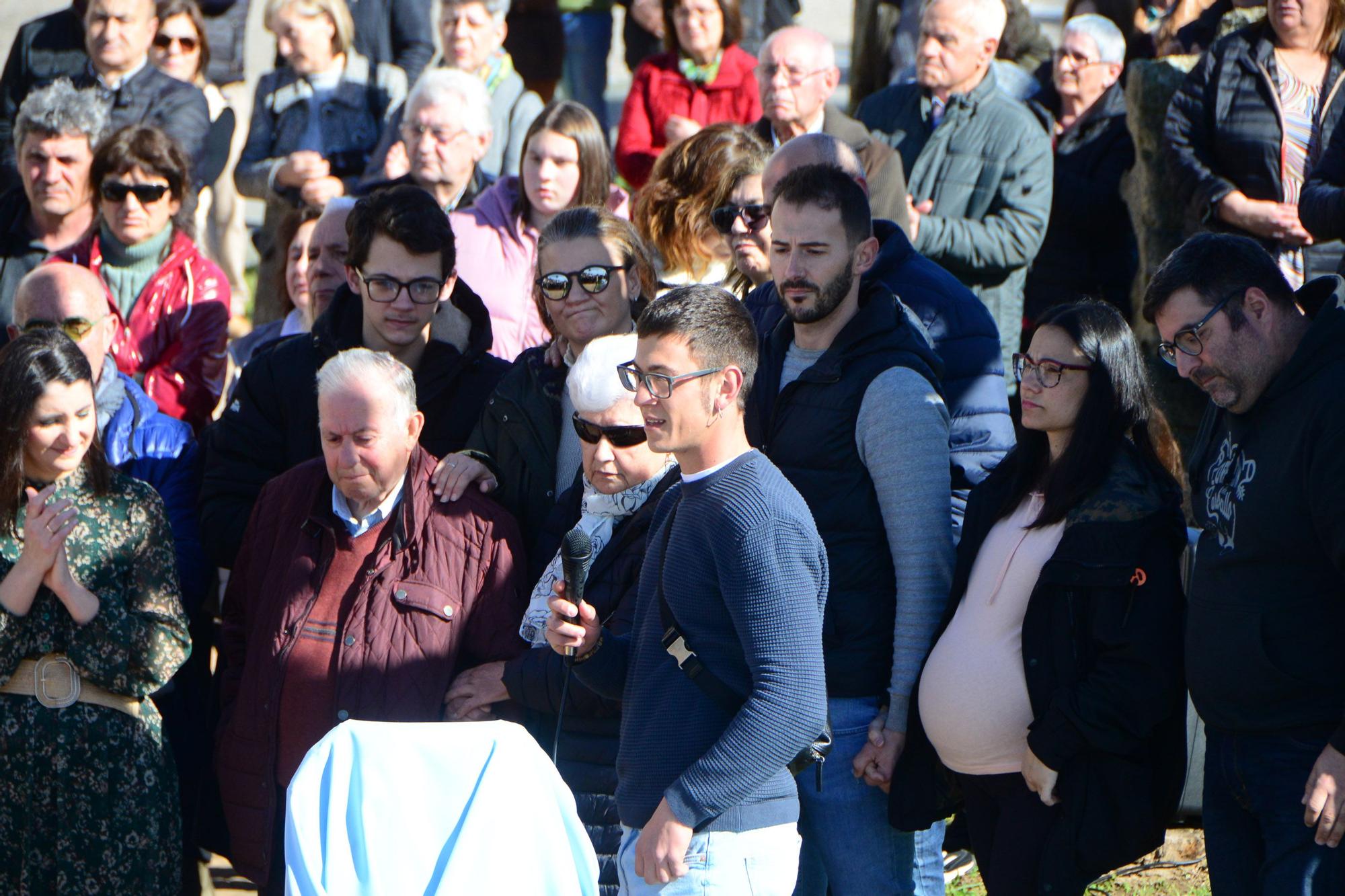 Homenaje a los 21 fallecidos del Villa de Pitanxo en Moaña