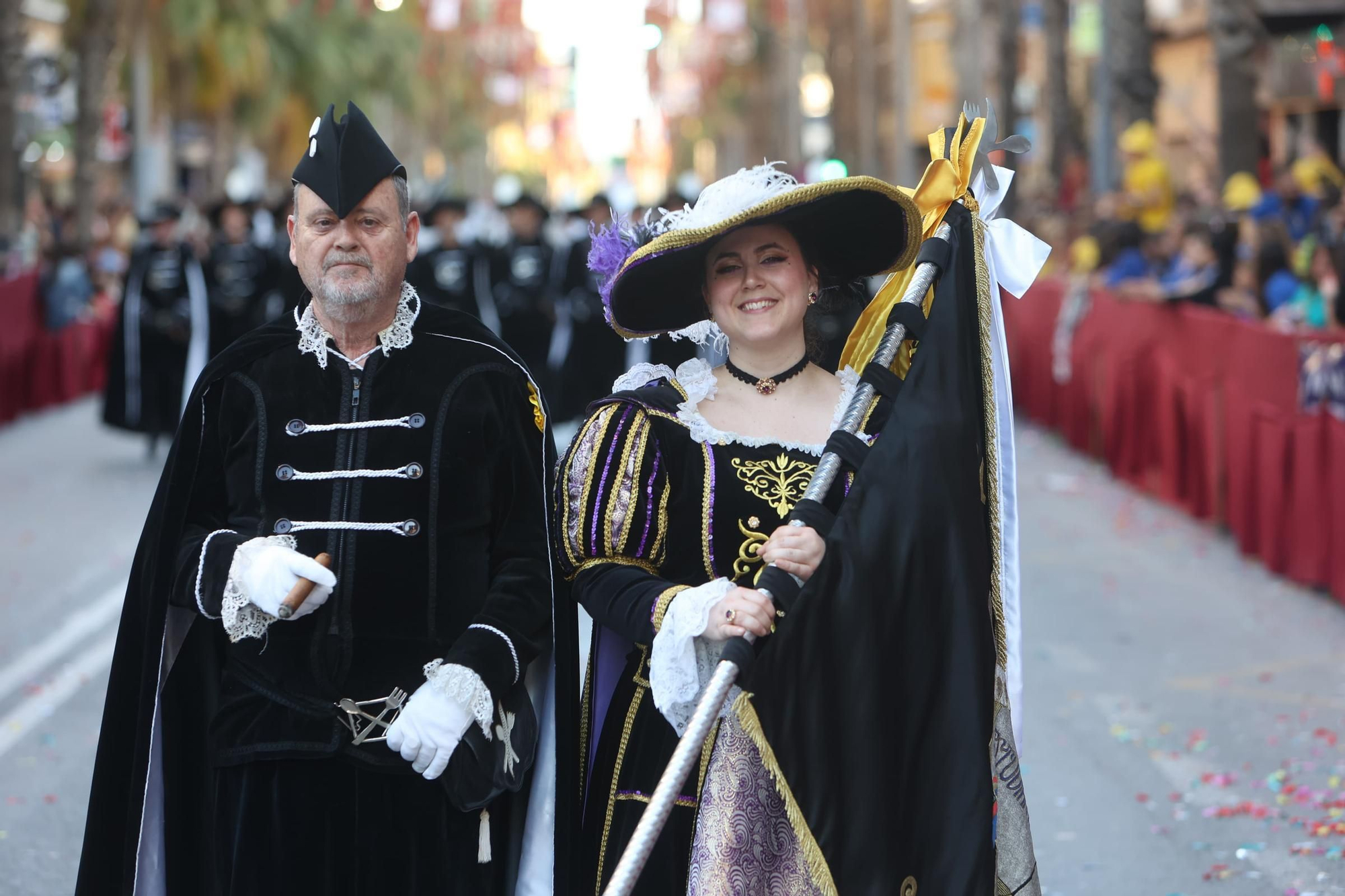 La entrada cristiana en los Moros y Cristianos de San Vicente, en imágenes