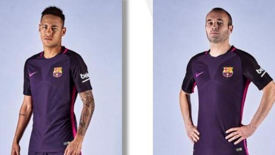 La segona equipació del Barça serà de color púrpura