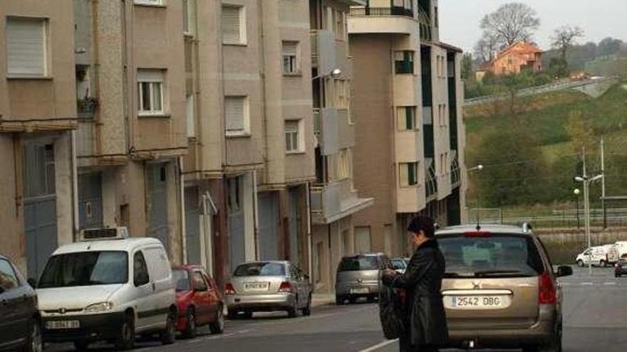 Vados en la calle Nueva de Noreña.