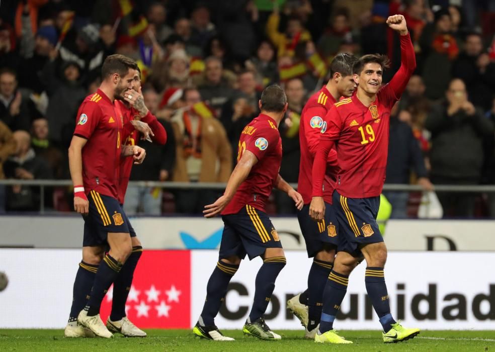 Fase de clasificación para la Eurocopa: España-Rumanía