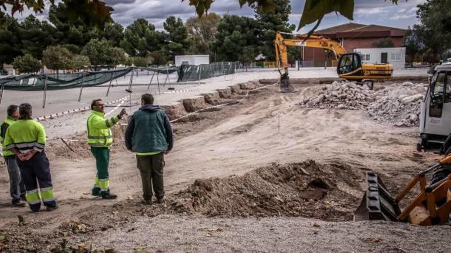 La empresa adjudicataria ya ha empezado a trabajar.