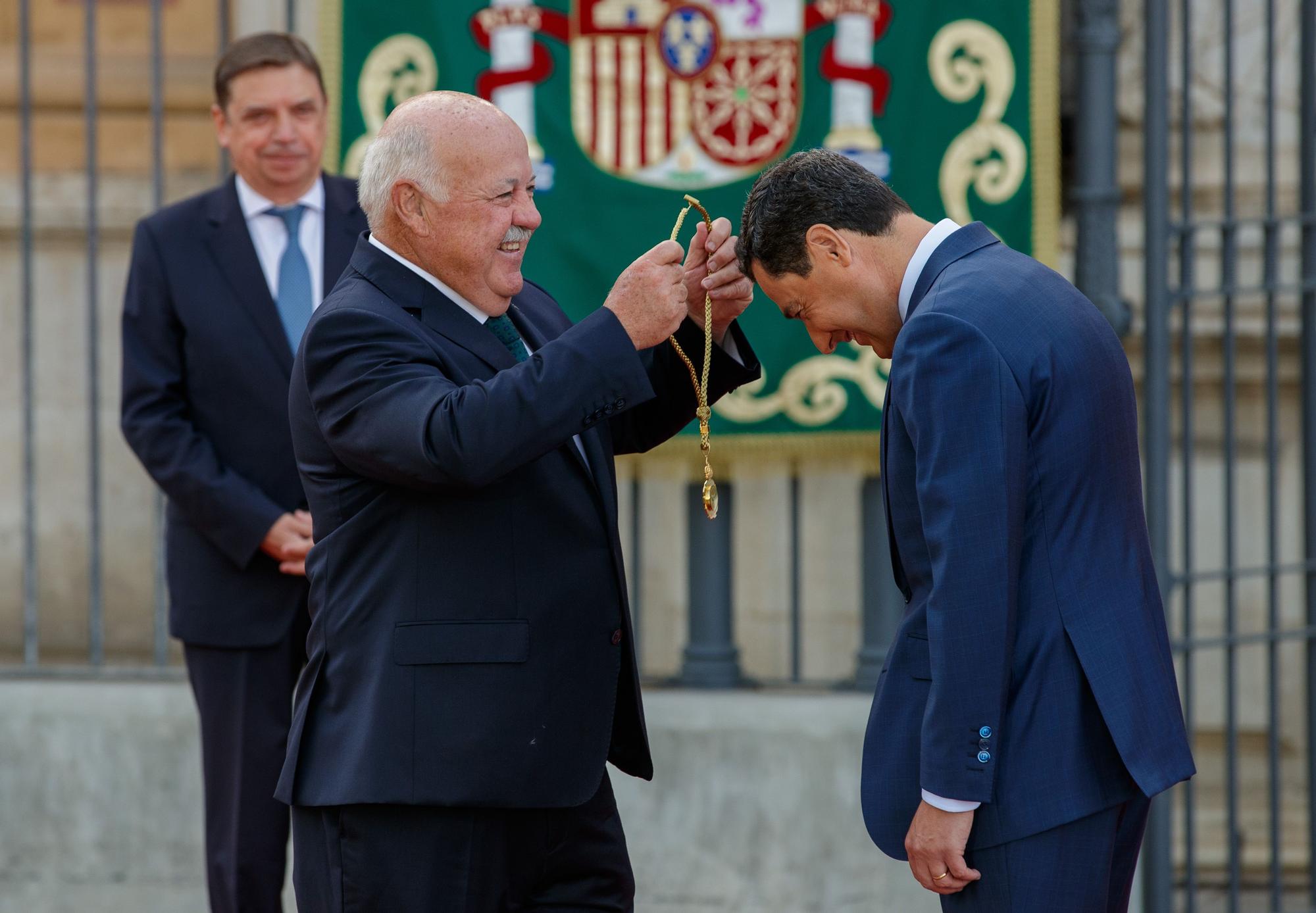 Toma de posesión de Juanma Moreno como Presidente de la Junta de Andalucía