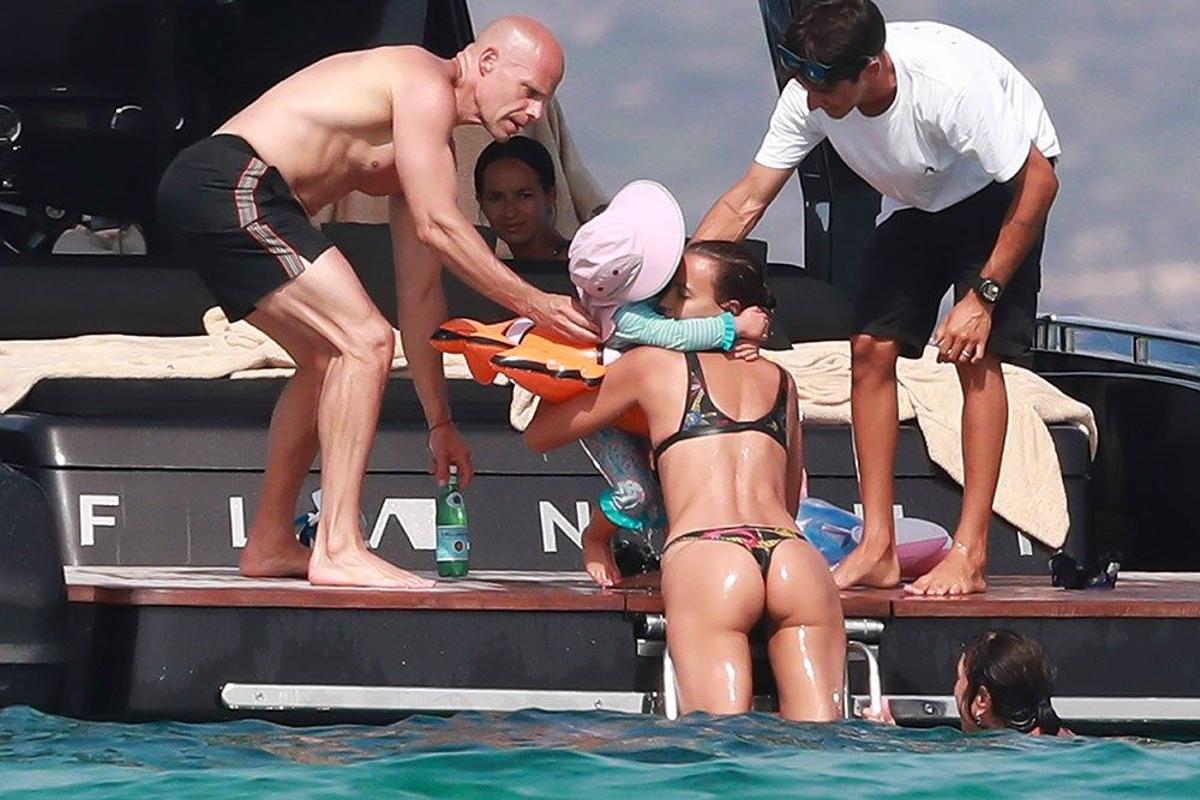 Irina Shayk y su hija Lea de vacaciones