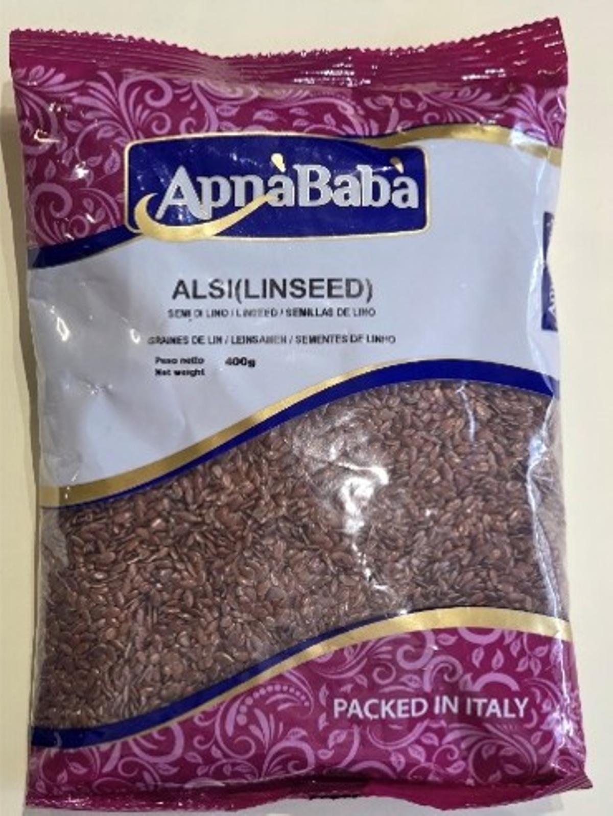 Las semillas de lino afectadas por la alerta alimentaria.