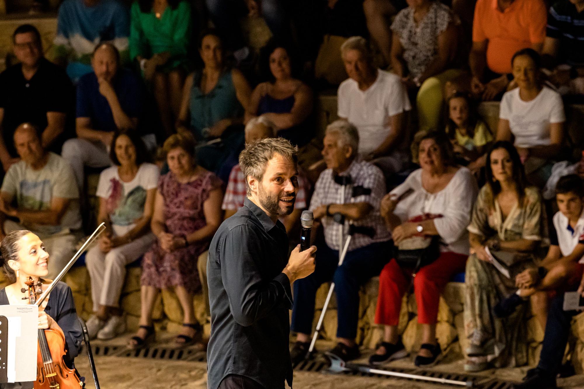 Concierto extraordinario ADDA SIMFÒNICA en Finestrat a cargo del director alterno Josep Vicent en el Auditori del Castell