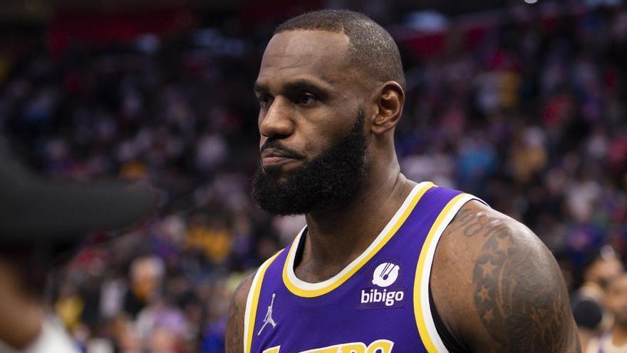 Drama en los Lakers: LeBron James, baja indefinida