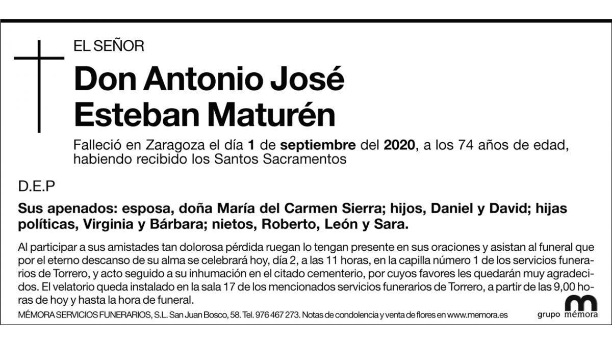 Antonio José Esteban Maturén