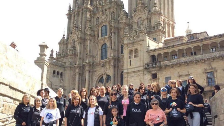 Última etapa: las “mujeres en el Camino” conquistan Santiago de Compostela