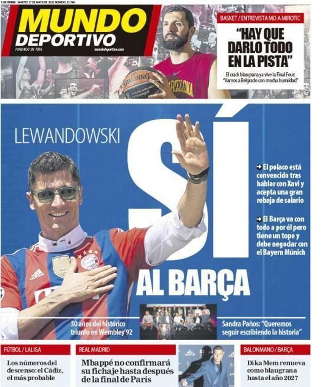 Estas son las portadas de la prensa deportiva de hoy