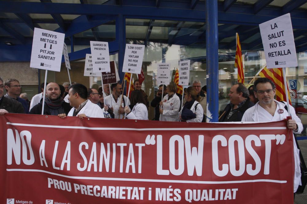 Vaga dels metges de l''Hospital de Palamós