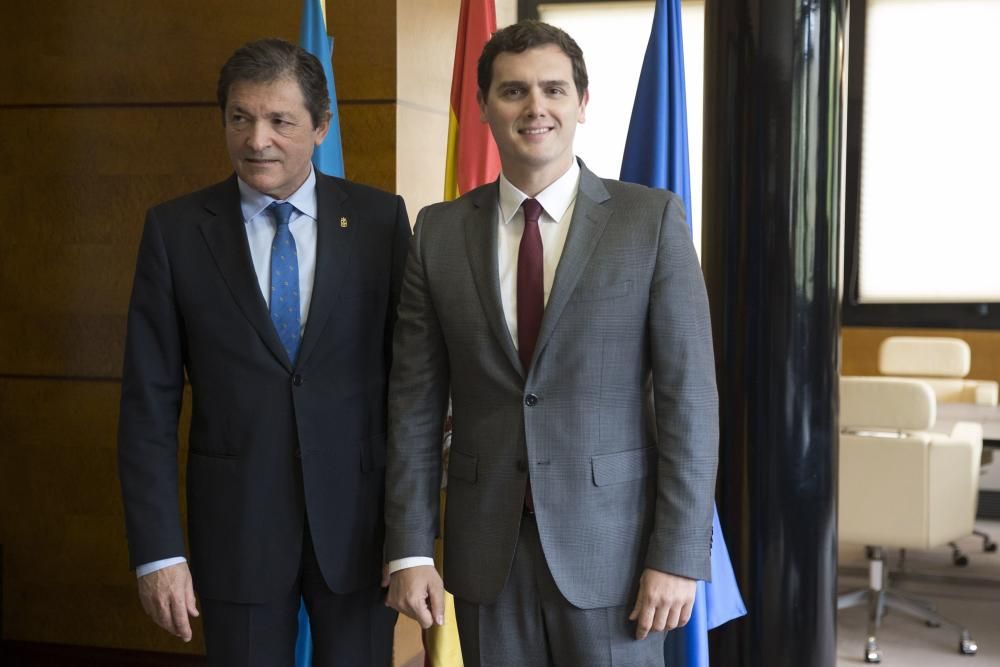 Albert Rivera con Javier Fernández