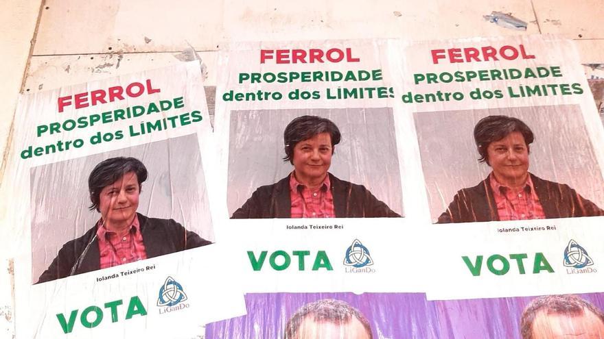 Iolanda Teixeiro Rei candidata a la alcaldía de Ferrol por LiGanDo
