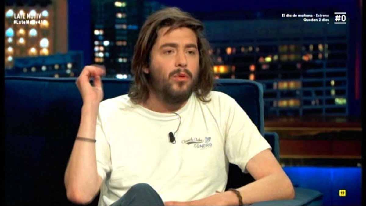 Salvador Sobral, en ’Late motiv’ (Movistar+).