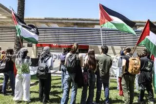 El sonido de bombardeos de Gaza ha irrumpido en la Universidad de Alicante