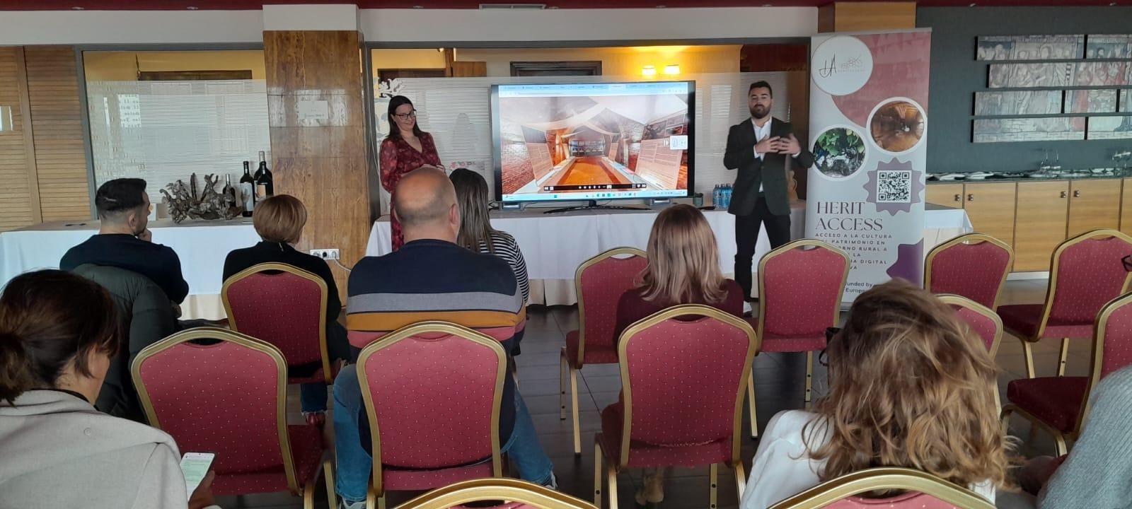 GALERÍA | Presentación de "HeritAccess", el proyecto de la Ruta del Vino de Toro que hace la Bodega Histórica del Vino de Toro 100 % accesible