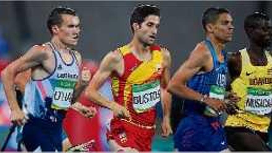 David Bustos queda setè als 1.500 metres