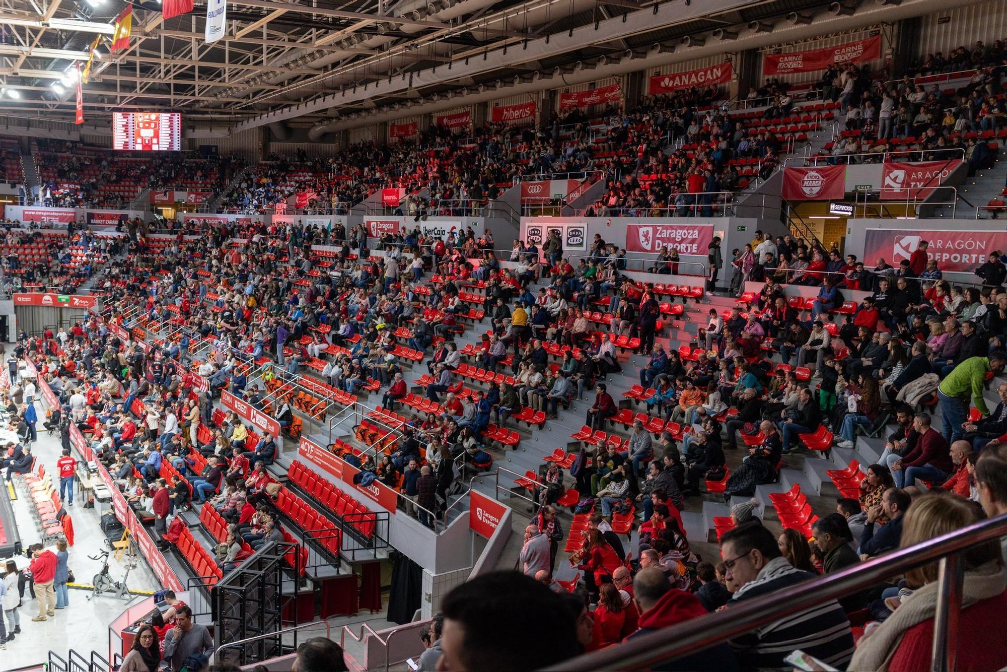 Así ha sido el partido entre el Casademont Zaragoza y el Girona