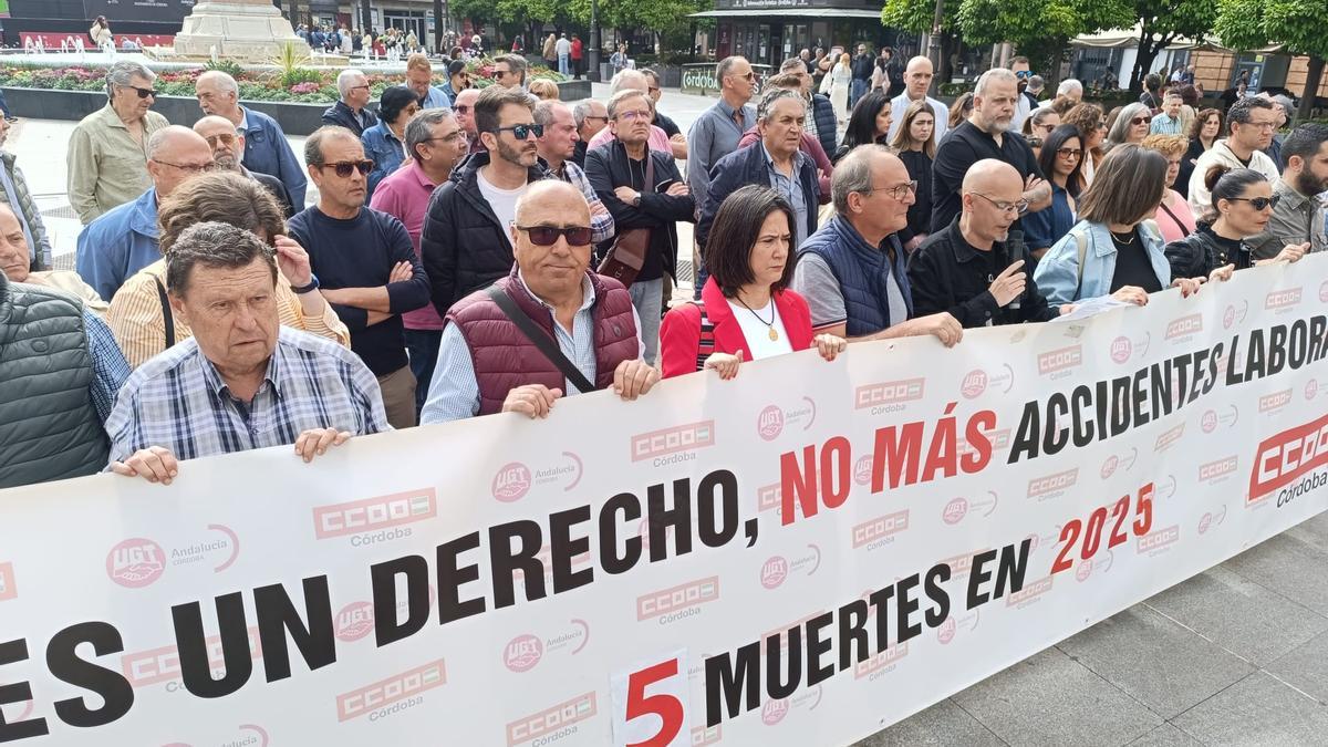 Concentración de UGT y CCOO.