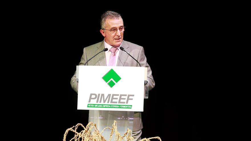 Alfonso Rojo durante la gala de entrega de premios de Pimeef