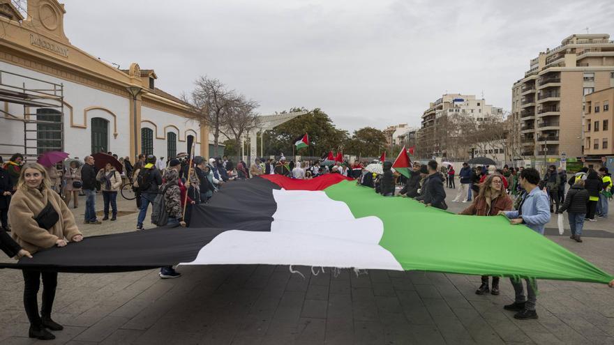 Varios cientos de personas exigen en Palma el fin del «genocidio» israelí