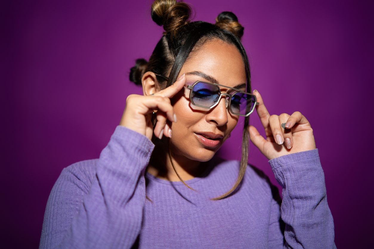 El color lavanda es una de las tendencias de maquillaje de la temporada