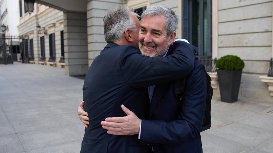 Clavijo tras convalidación del reparto de menores migrantes en Congreso: "Se está haciendo justicia con Canarias"