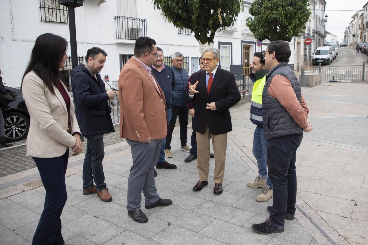 La Diputación de Córdoba invertirá más de 400.000 euros en renovar la avenida del Gran Capitán y su entorno en Monturque.